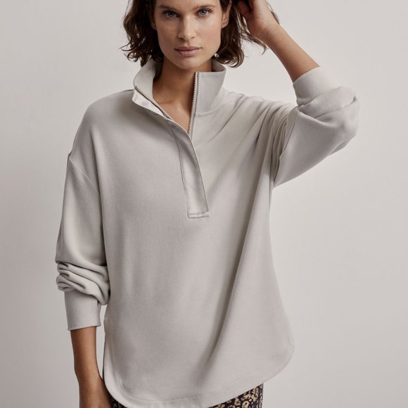 VARLEY Roeder Half Zip Midlayer - Silver Lining - NWT! NEVER WORN! MSRP: $138 - Picture 6 of 11